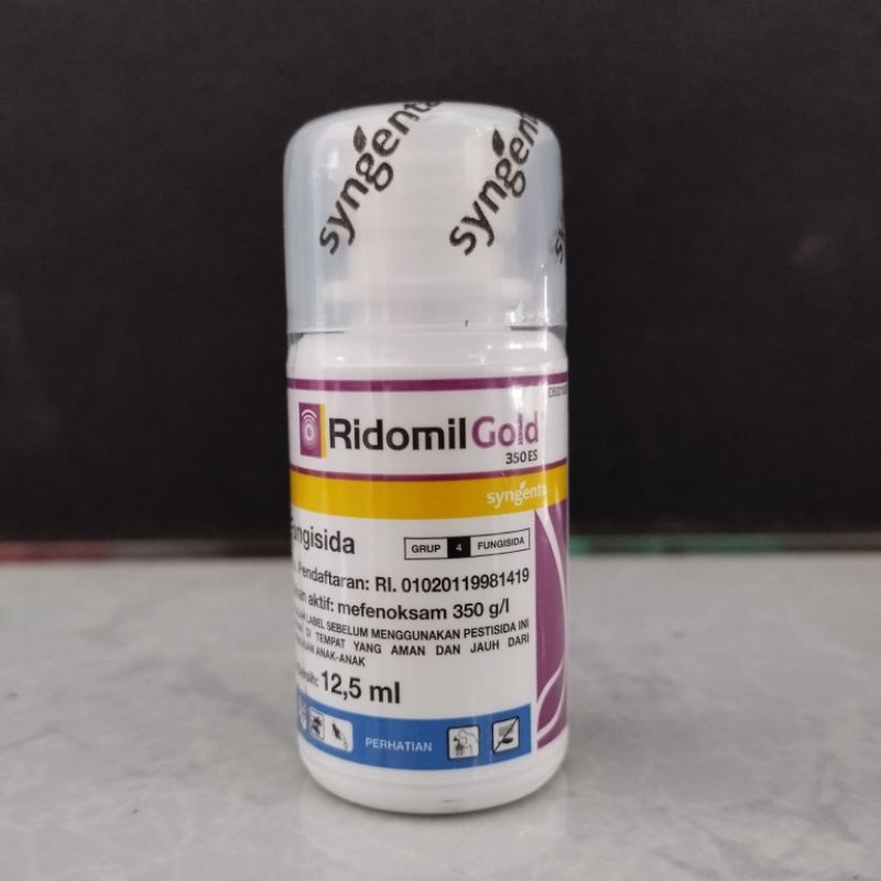 Jual Fungisida Perlakuan Benih Ridomil Gold Cair 350 ES - 12,5 ml ...