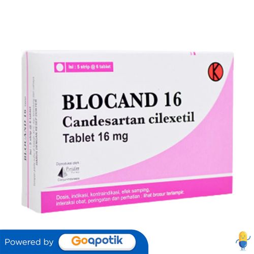 Jual BLOCAND 16 MG BOX 30 TABLET | Shopee Indonesia
