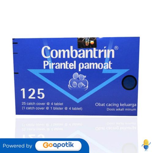 Jual COMBANTRIN 125 MG BOX 100 TABLET | Shopee Indonesia
