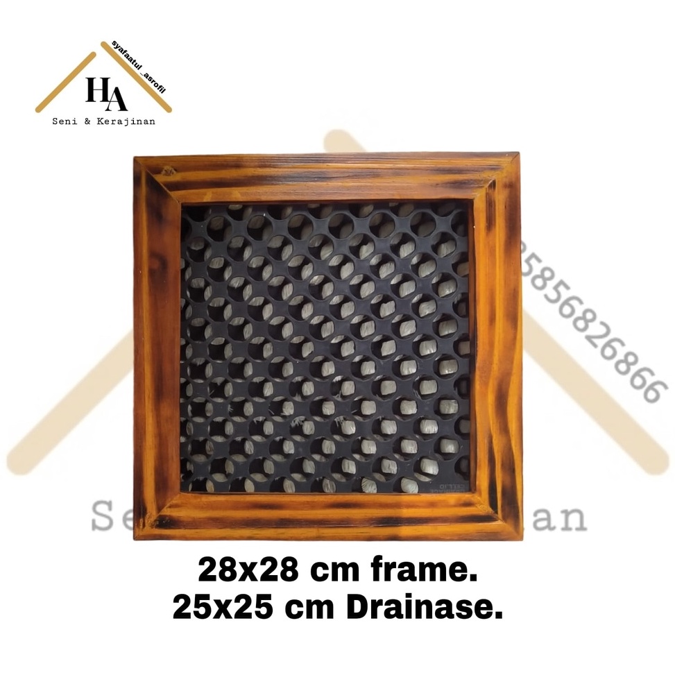 Jual Special Edition.. frame platyceriu/simbar +drainase 28x28cm IAW ...