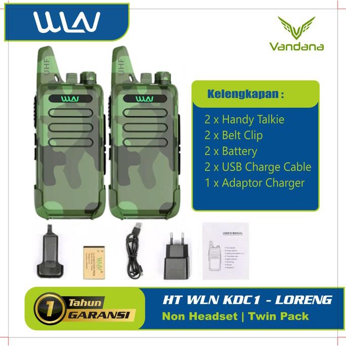 Jual Trend Ht Walkie Talkie Wln Kd C Isi Unit Loreng Limited Edition Shopee Indonesia