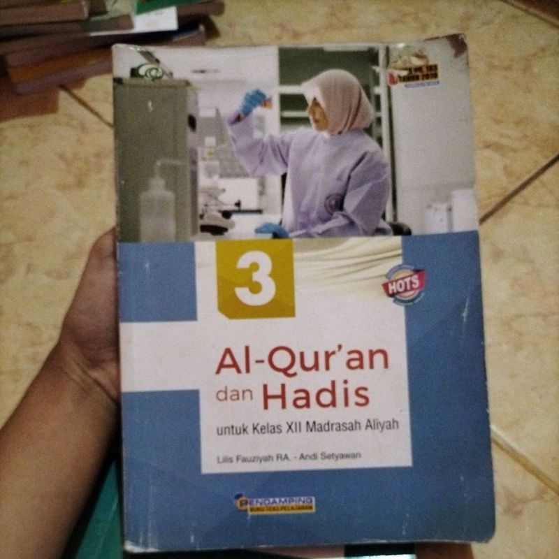 Jual Buku Quran Hadist Dan Bahasa Arab 3 SMA/MA Kelas XII 12, Penerbit ...