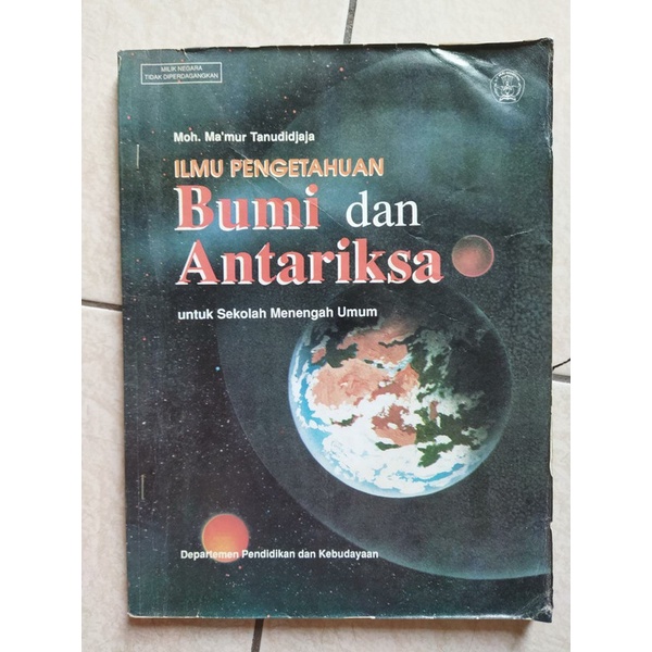 Jual Buku ILMU PENGETAHUAN BUMI DAN ANTARIKSA | Shopee Indonesia