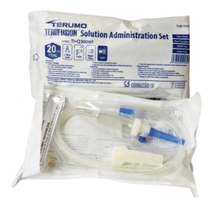 Jual Terlaris TERUMO Infusion Set - Infus Set Dewasa Terumo - Infuset ...