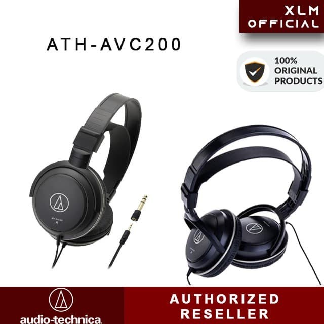 Jual Audio Technica Ath Avc200 Avc 200 Sonicpro Over Ear Headphone Shopee Indonesia 3039