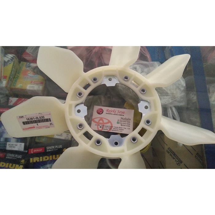 Jual Fan / Kipas Radiator Innova Fortuner Hilux Diesel ORIGINAL ...