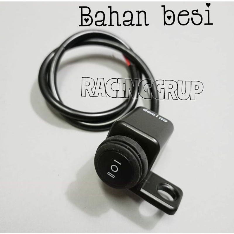 Jual saklar 3 mode/fungsi on on off waterproof bahan besi universal ...