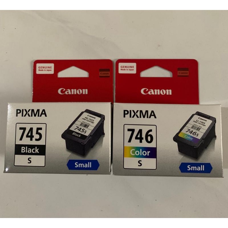 Jual Paket Tinta Canon PG-745s Black + CL-746s Color 1 Set Original Ink ...