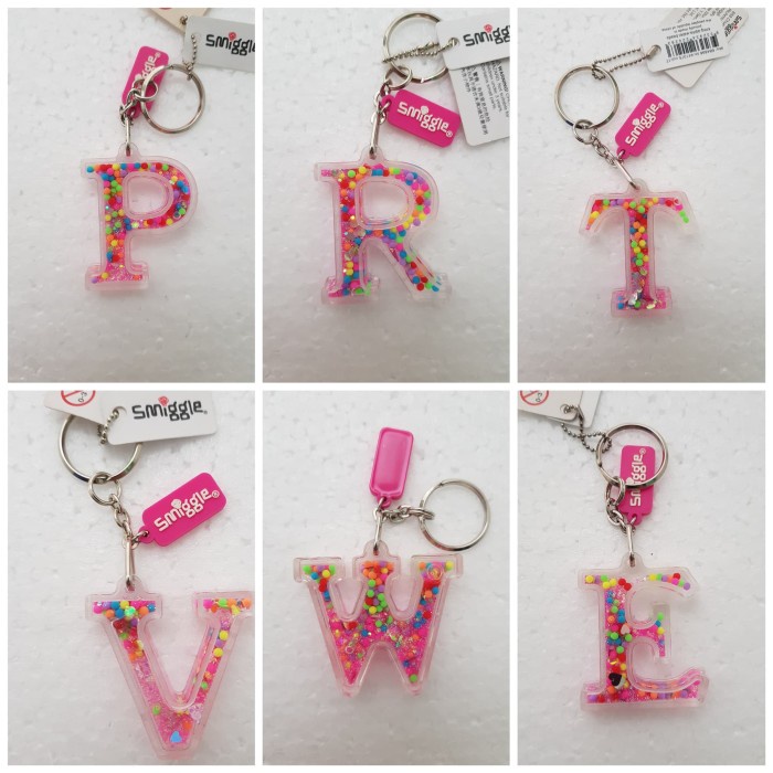 Jual Terlaris Smiggle - Glitter Keyring Gantungan Kunci Smiggle (Prtvwe ...