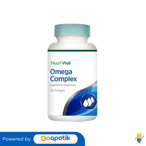 Jual NUTRIWELL OMEGA COMPLEX BOTOL 60 KAPSUL | Shopee Indonesia