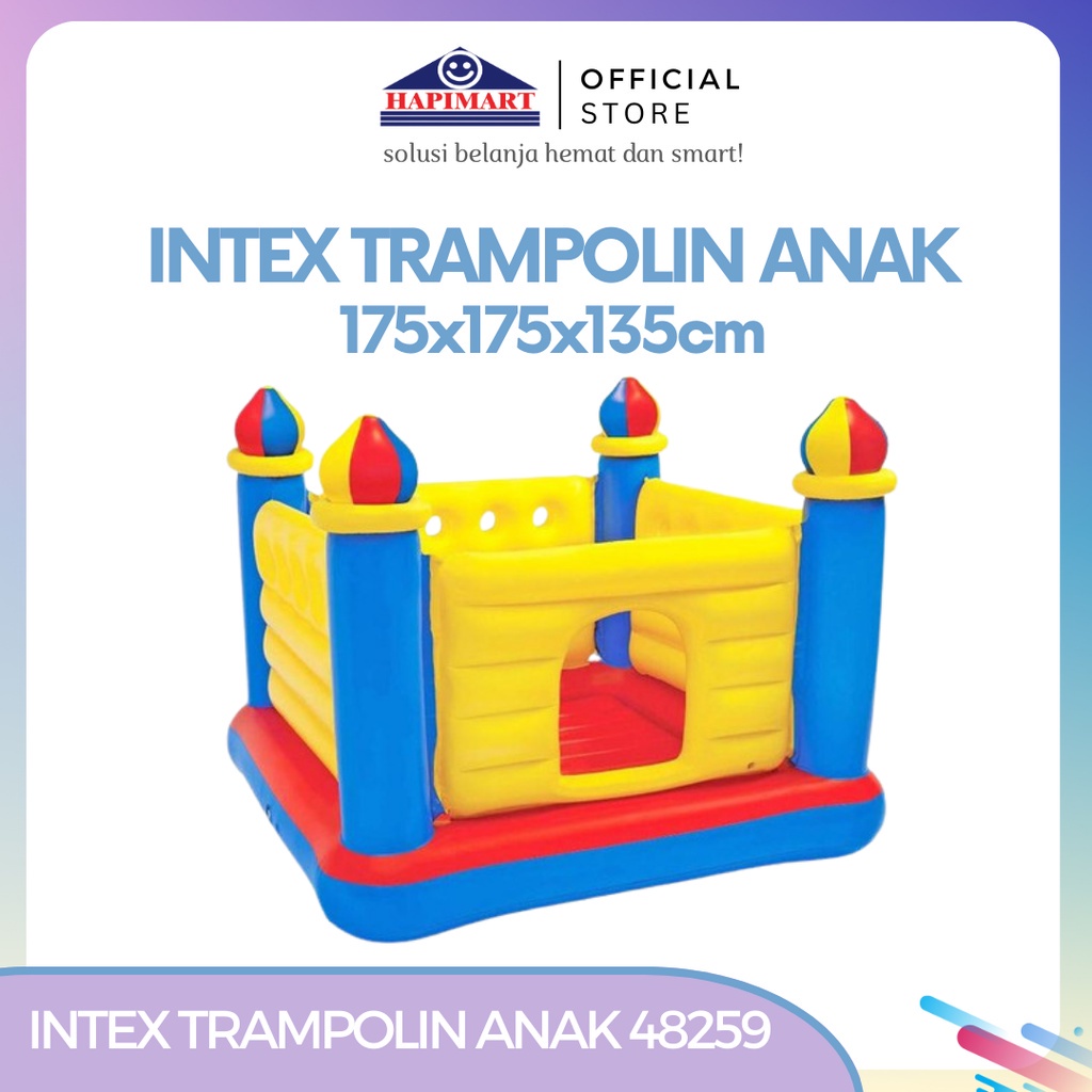 Jual Intex 48259 Trampolin Istana Balon Tempat Bermain Anak/Trampolin ...