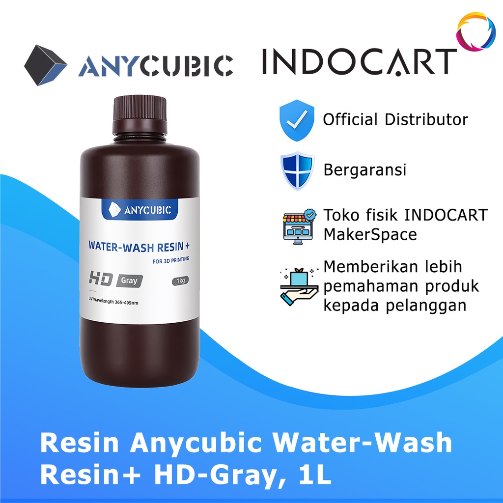 Anycubic-Water Wash Resin 1L