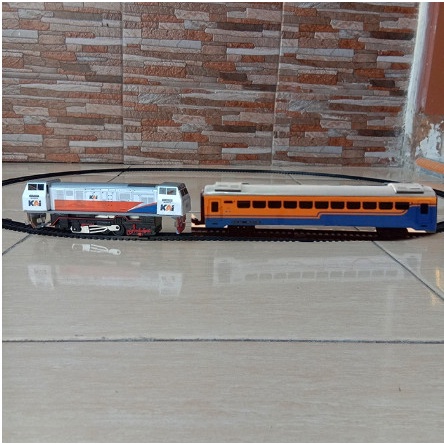 Jual Promo Miniatur Mainan Kereta Api Indonesia Rangkaian Gerbong