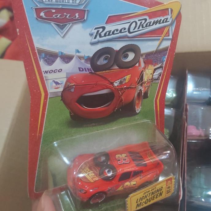 Jual Mattel Cars Spin Out Lightning Mcqueen | Shopee Indonesia