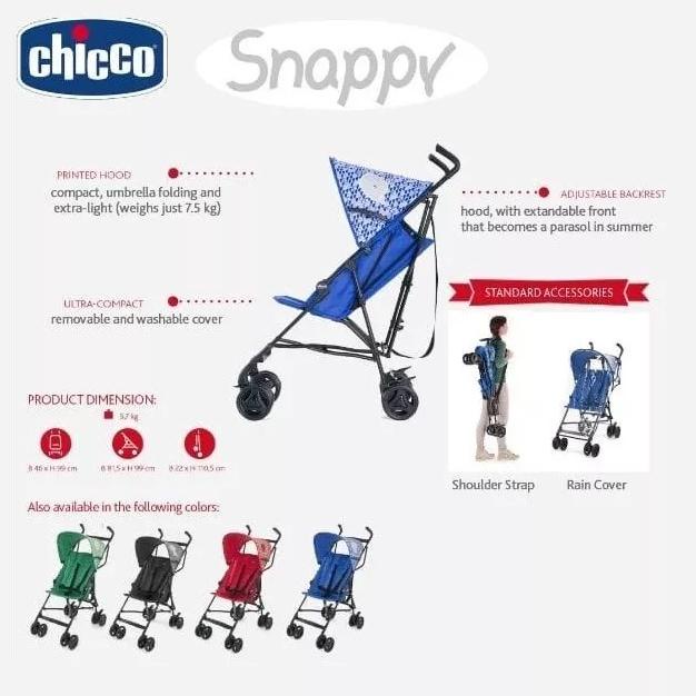 Chicco top buggy snappy