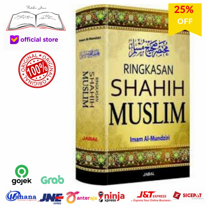 Jual Buku Kitab Hadist Terjemahan Sahih Ringkasan Shahih Muslim-Imam Al ...