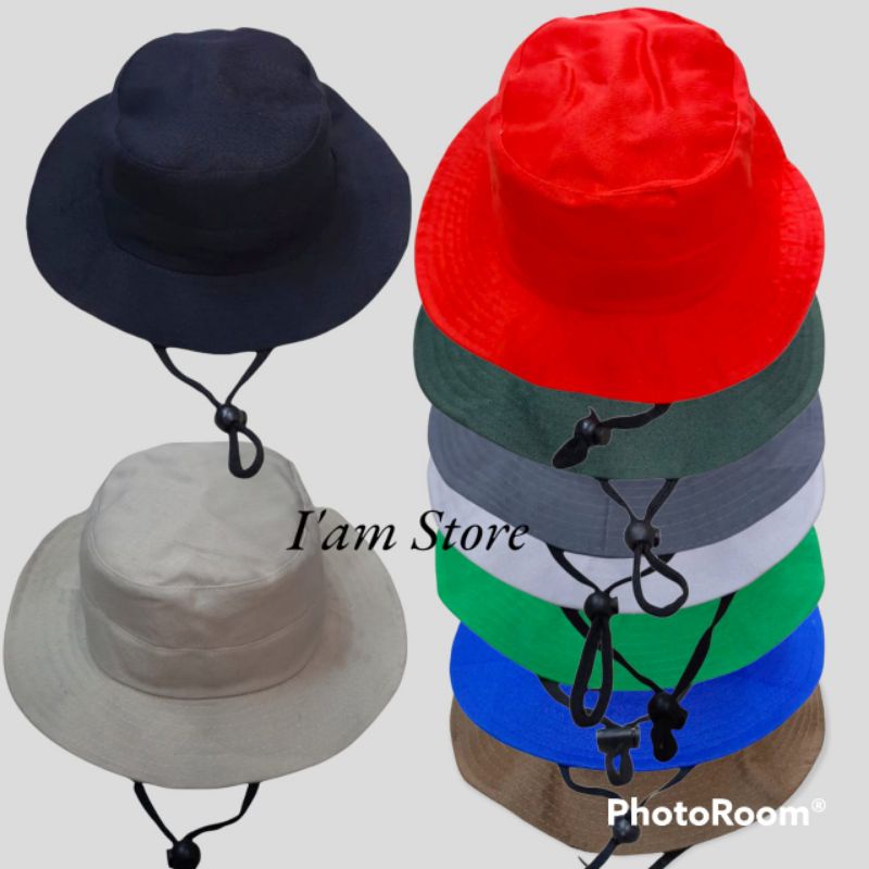 Jual Topi rimba anak/topi gunung anak/topi outbond anak/topi bucket hat ...