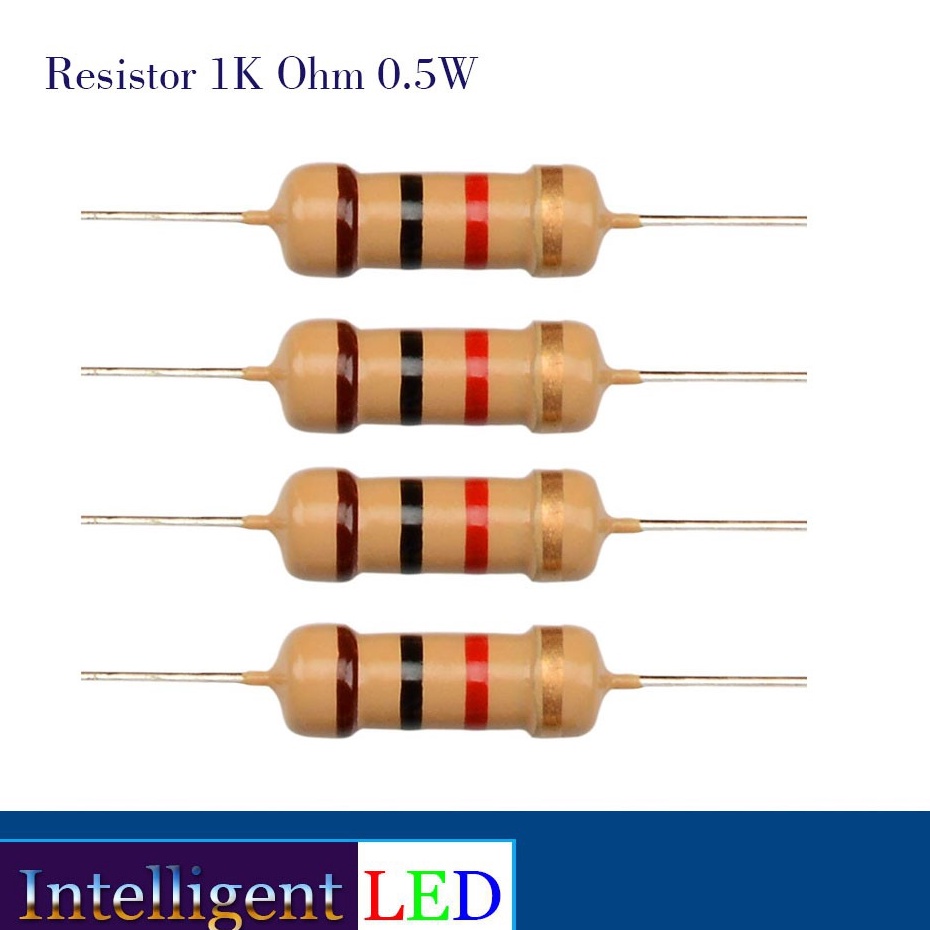 Jual _ pG Resistor 1K ohm 0.5 W 1/2 W 5 pcs c Special Edition ...