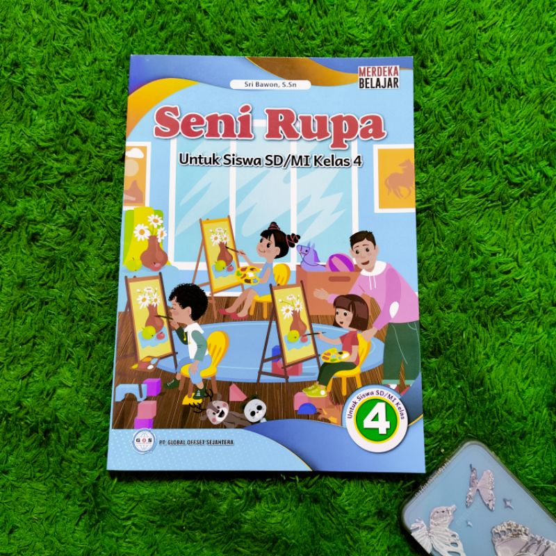 Jual ORIGINAL BUKU SENI RUPA KELAS 4 SD KURIKULUM MERDEKA | Shopee ...