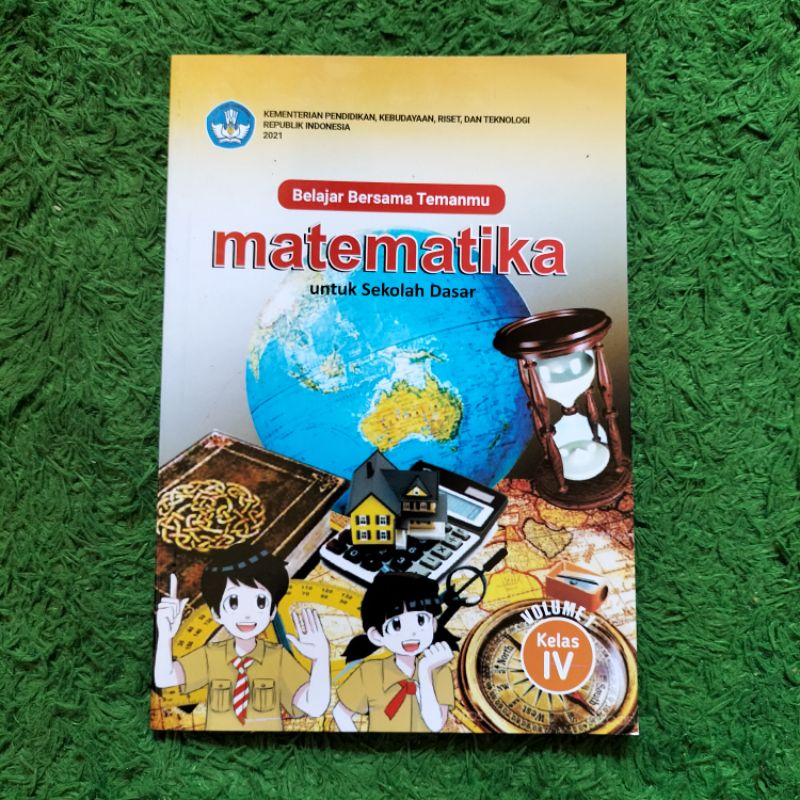 Jual ORIGINAL BUKU MATEMATIKA KELAS 4 SD VOL 1 KURIKULUM MERDEKA ...