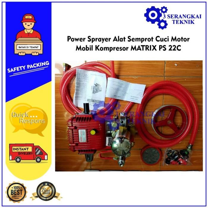 Jual Power Sprayer Alat Semprot Cuci Motor Mobil Kompresor Matrix Ps