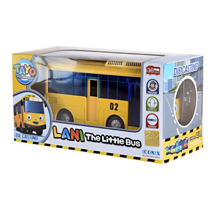 Jual FLASH SALE!!! TAYO THE LITTLE BUS 117021 DIECAST LANI - PULLBACK ...