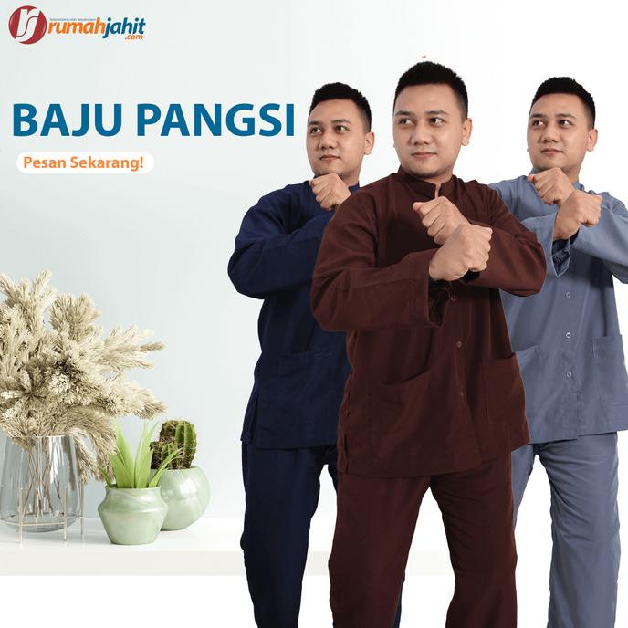 Jual Baju Pangsi Dewasa, Pakaian Adat Bela Diri, Baju Pangsi Sunda