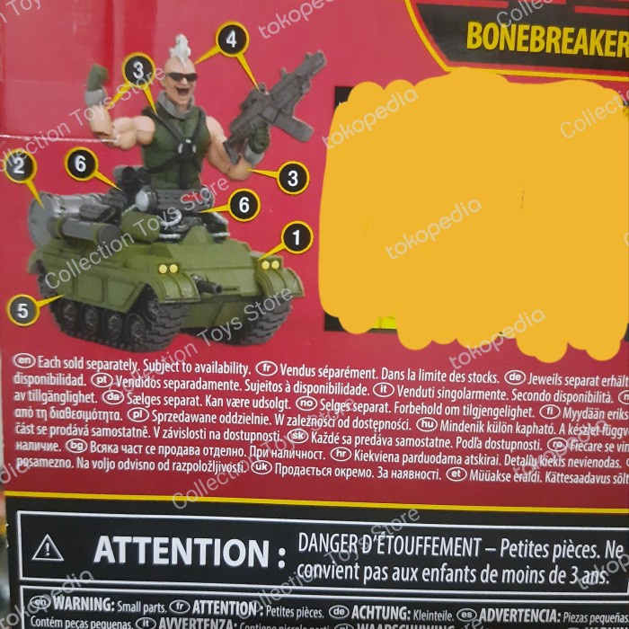 Jual MUST HAVE!! MARVEL LEGENDS BONEBREAKER PART BAF NO 2 TERMURAH ...