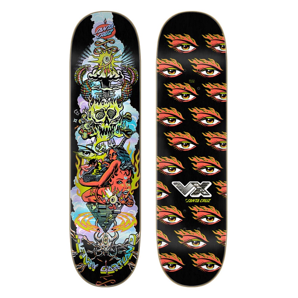 SANTA CRUZ GODZILLA MECHA HAND DECK新品！ 8.00in Godzilla Mecha Hand Santa Cruz Skateboard Deck