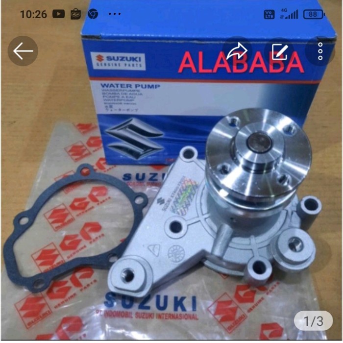 Jual Water Pump Asli Suzuki Carry St100 Jimny Forsa Glx Karimun