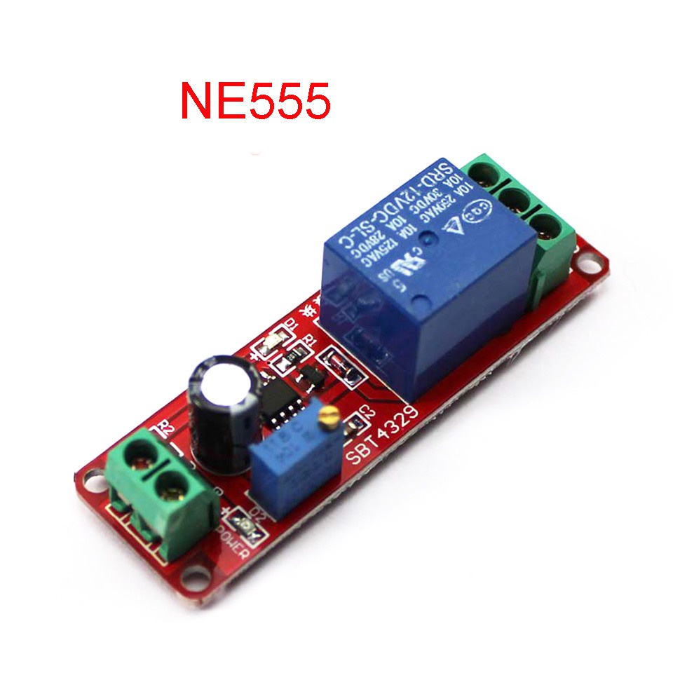 Jual NE555 Timer Switch Adjustable Module Time Delay Relay Module DC ...