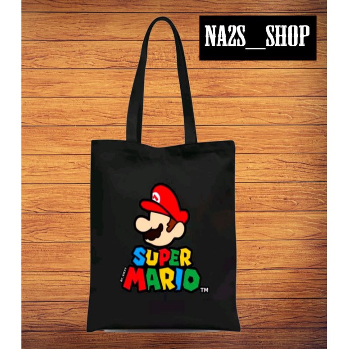 Mario En Luigi Trekkoord Tas Super Mario Tas | Mario En Luigi Jongens Zwemtas | Strandtas Voor Kinderen | Zwemtassen | Blauwe Eén Maat Officiële Super Mario Merchandise