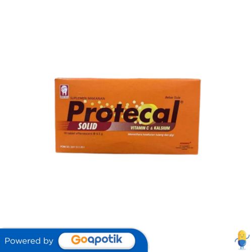 Jual PROTECAL SOLID BOX 10 TABLET EFFERVESCENT | Shopee Indonesia