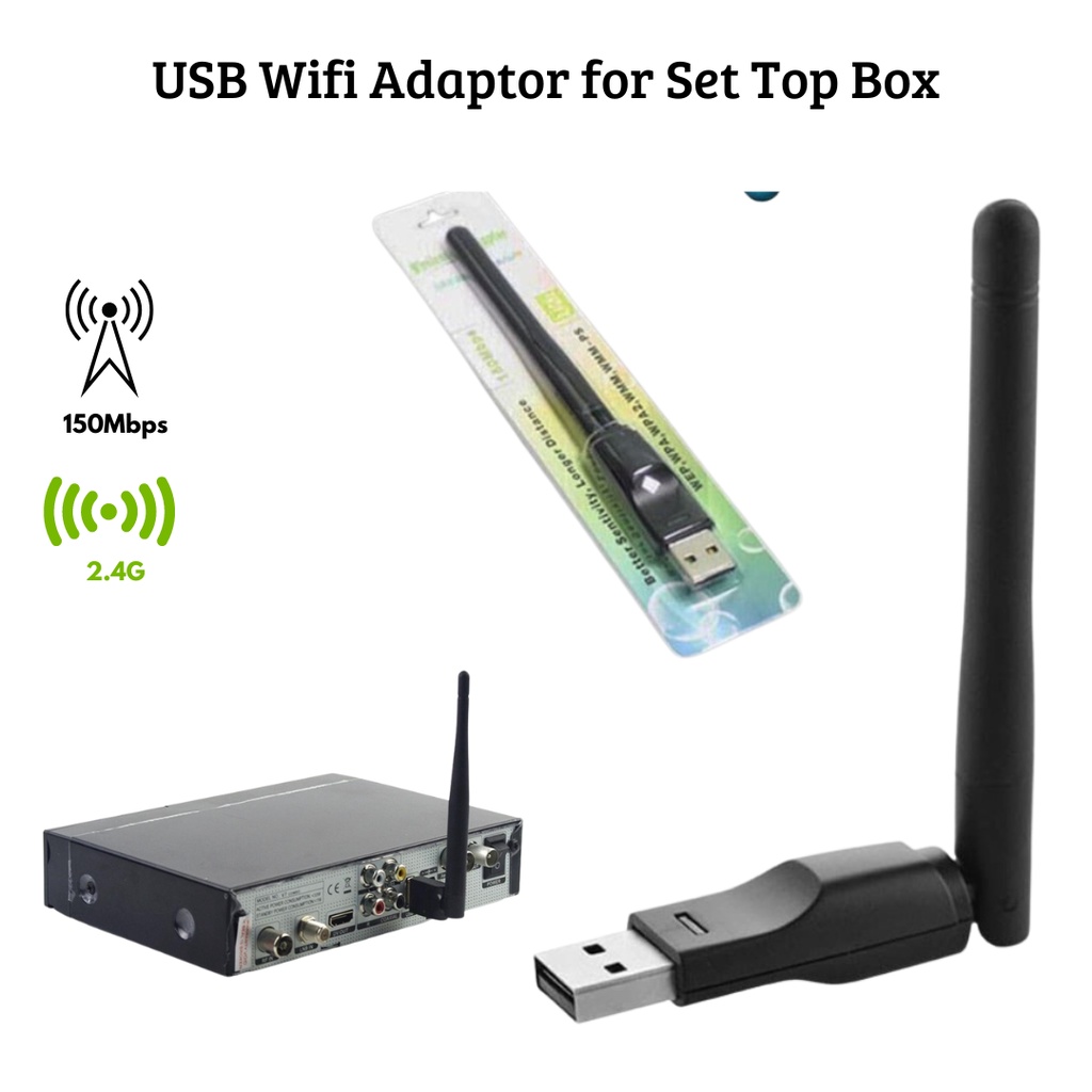 Jual USB Wifi Dongle /USB Wifi Set Top Box Dongle STB Adapter Antena