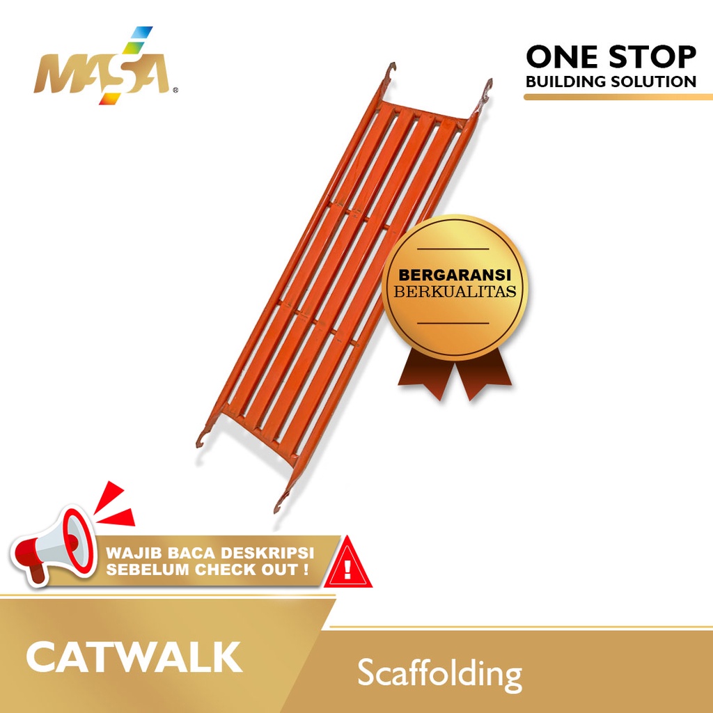 Jual CATWALK PIJAKAN SCAFFOLDING PERANCAH STEGER TERMURAH BERKUALITAS