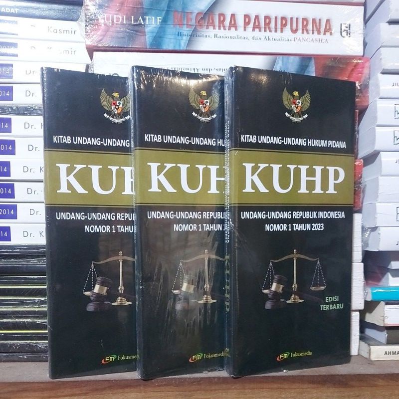 Jual KITAB UNDANG - UNDANG HUKUM PIDANA [ KUHP ] TAHUN 2023 EDISI ...