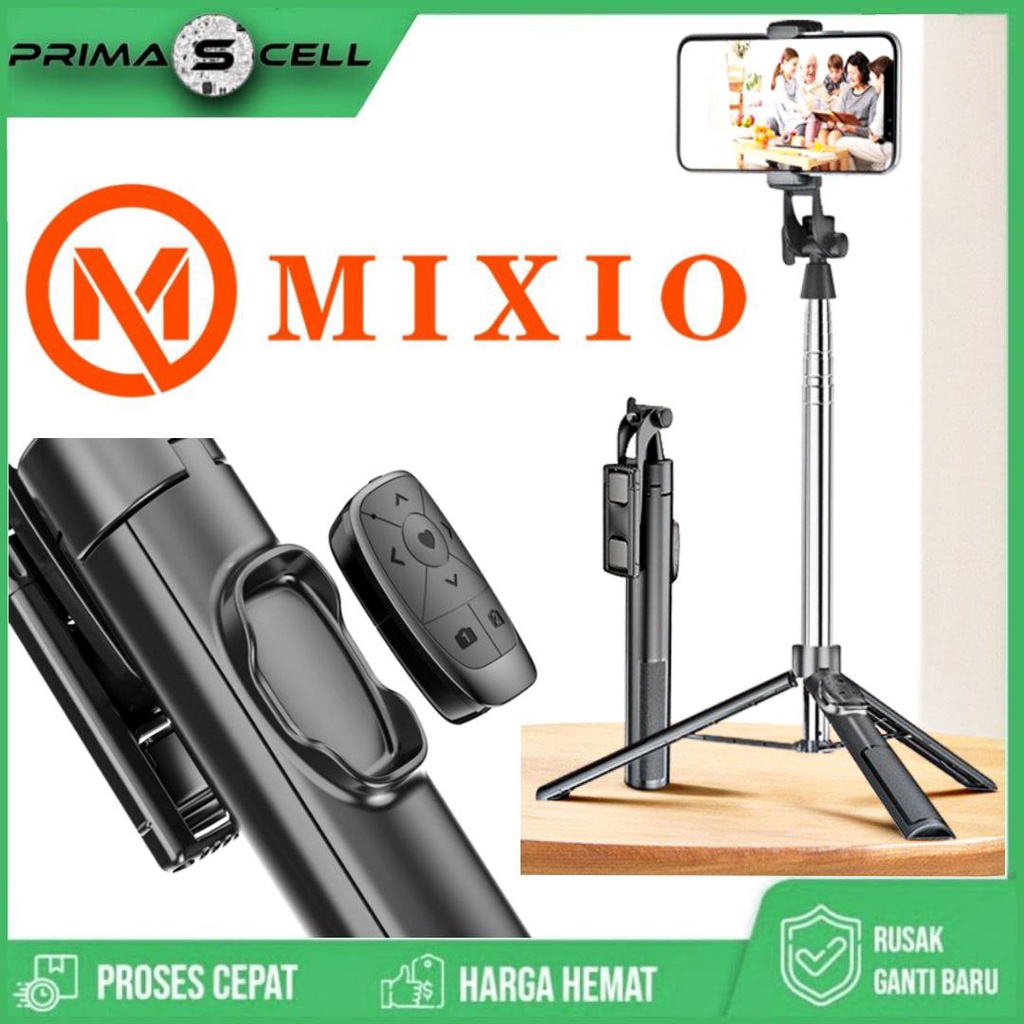 Jual Tongsis Bluetooth Mixio A Cm Flexible Tripod Stick Selfie