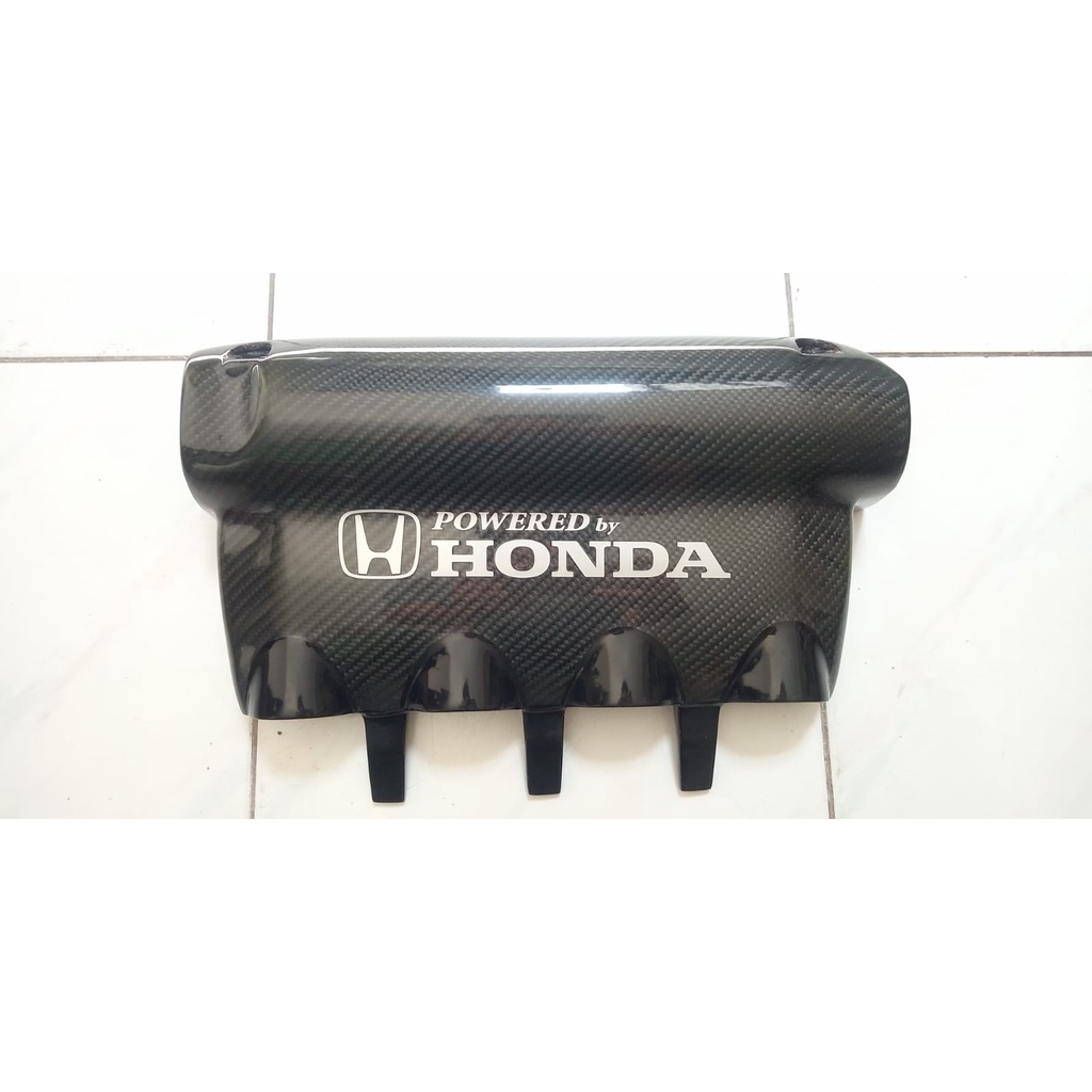 Jual Engine Cover Honda Jazz Gen1 GD3 Engine Cover FRP Carbon Shopee