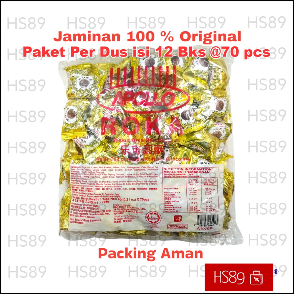 Jual Apollo Roka Per Dus Isi 12 Bks 70 pcs Malaysia - Apollo Malaysia ...