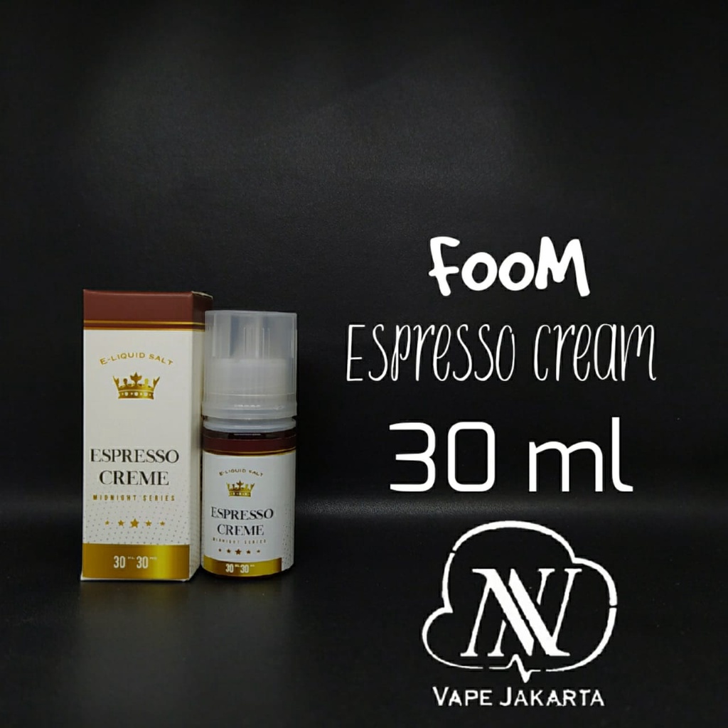 Jual Foom Espresso Creme Salt Nic 30ml 30mg | Shopee Indonesia