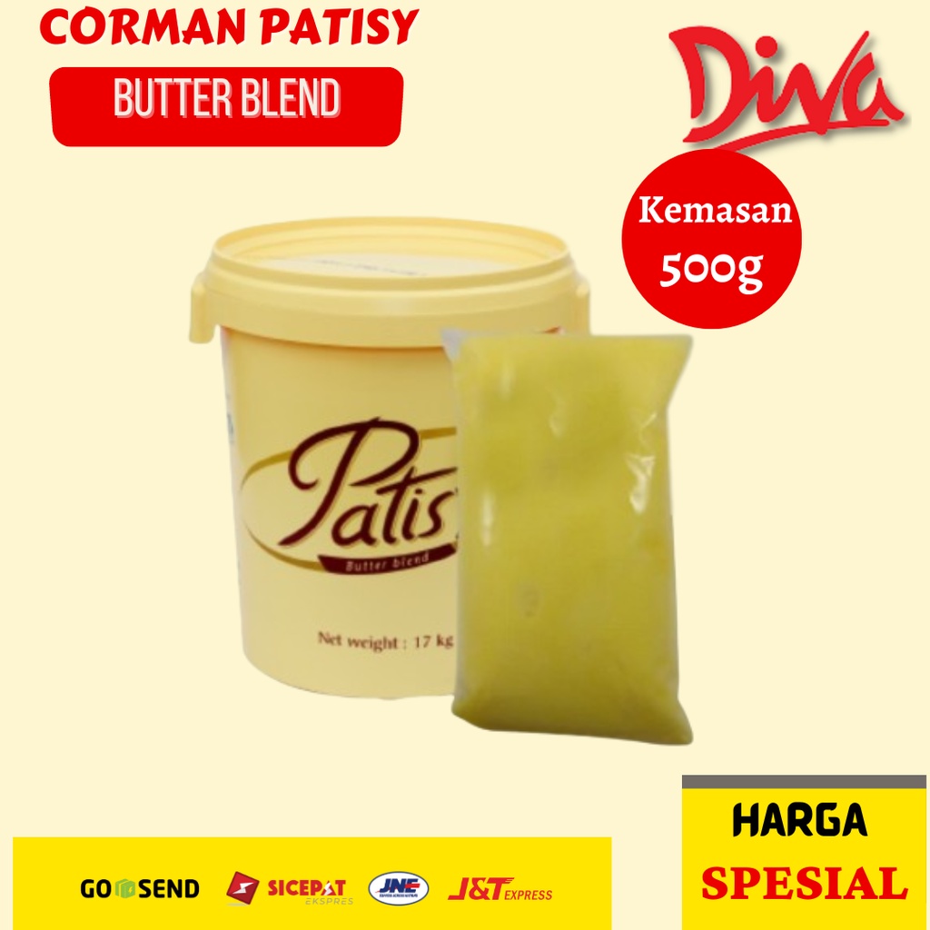Jual [500gr] Corman Patisy Butter Blend | Shopee Indonesia