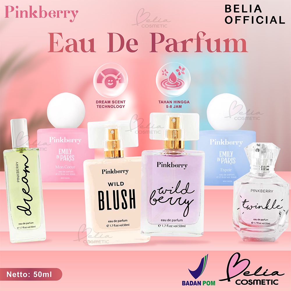 Jual BELIA PINKBERRY Eau de Parfum Wild Berry Wild Blush