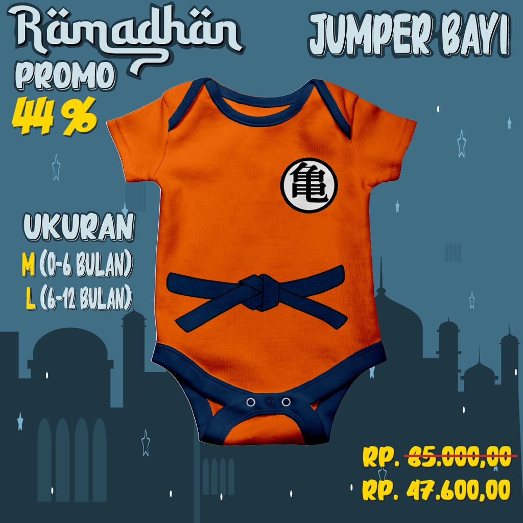 Jumper Bayi Dragon Ball Jumper Jual Baju Kaos Jumper Bayi/Baby