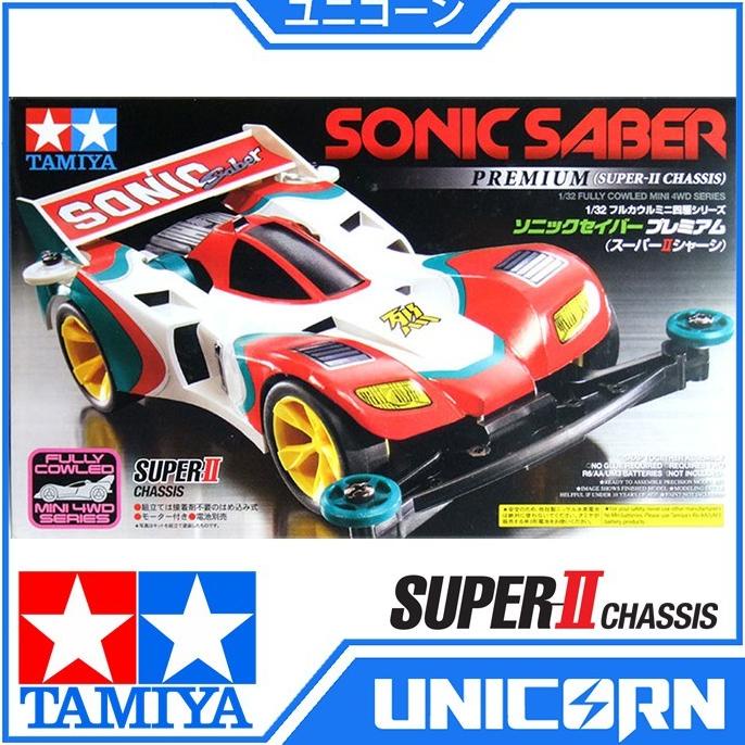 Jual Tamiya Mini 4wd Sonic Saber Premium Super Ii Chassis Original