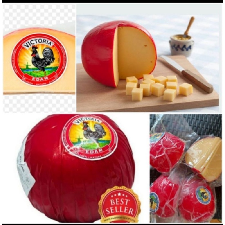 Jual Keju Edam Victoria 100gr Repack Vakum Import Holland Shopee