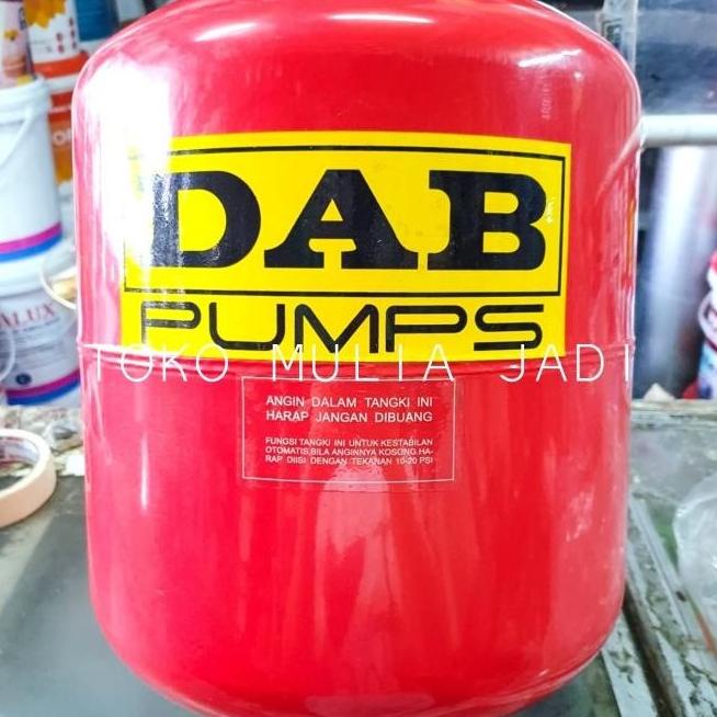 Jual New Pressure Tank Dab 19 Liter / Tabung Tangki Merah Pompa Air ...