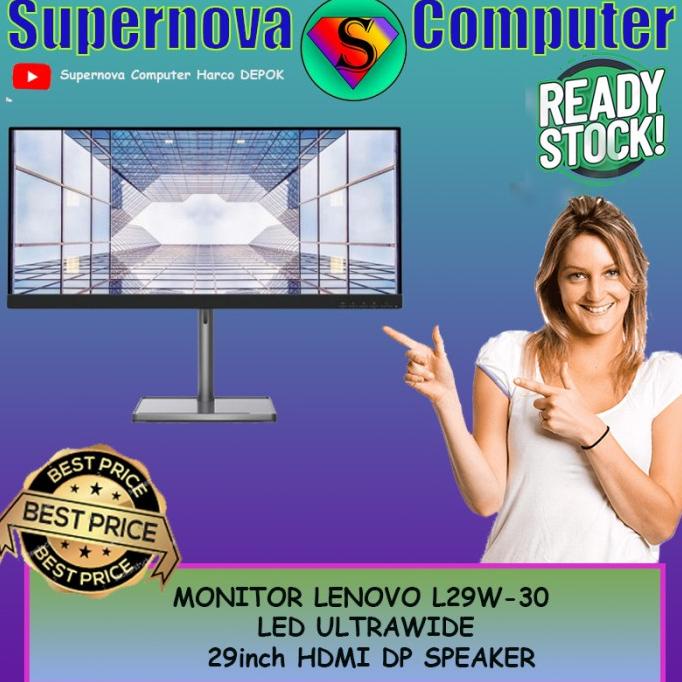 Jual Monitor Lenovo L29W-30 Led Ultrawide 29Inch Hdmi Dp Speaker ...