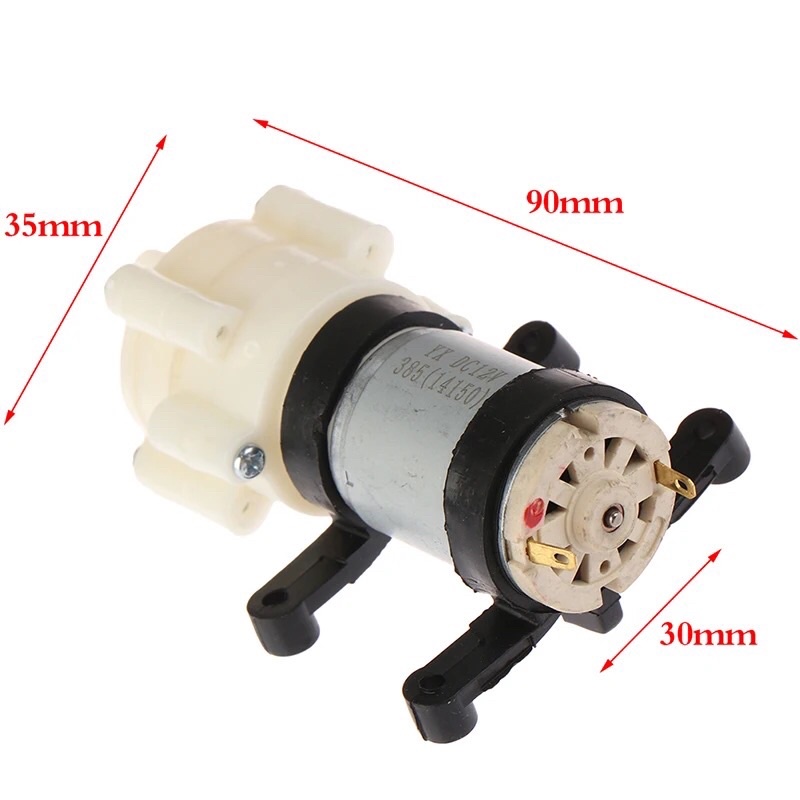 Jual Pompa Air R385 6V 12V 1A DC Diafragma Akuarium 1. 5-2l/Min ...