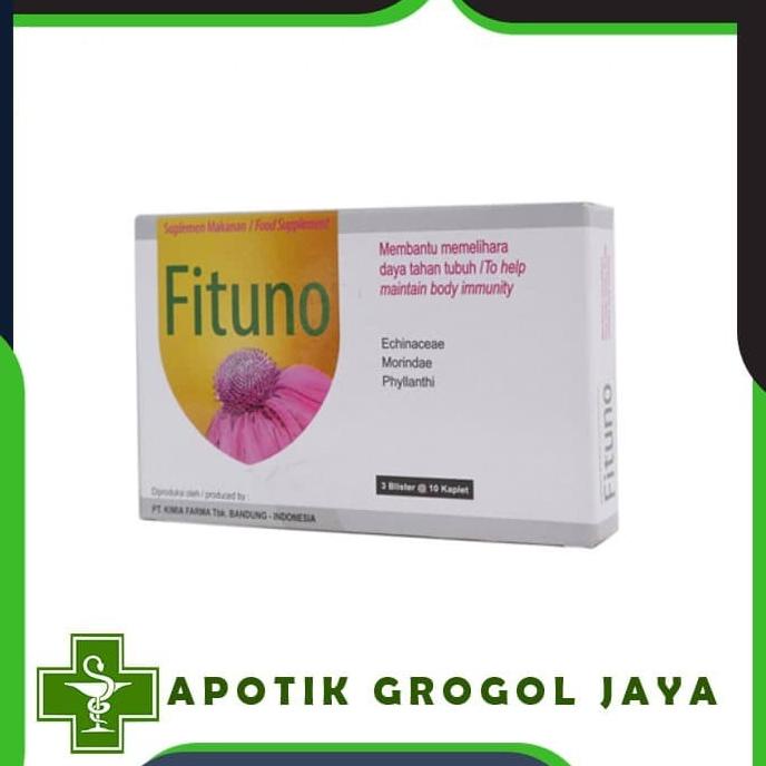 Jual Fituno Strip Isi 10 Kaplet Original Kimia Farma Shopee Indonesia