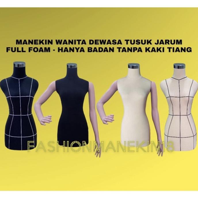 Jual PATUNG MANEKIN PATUNG MANEKIN TUSUK JARUM SETENGAH BADAN - PATUNG